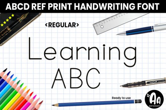 Abcd Ref Regular: The Design Font for Learning