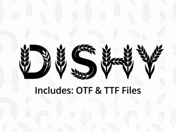 Dishy: Where Typography Meets Agriculture