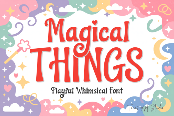 Enchanting Designs with Magical Things Font