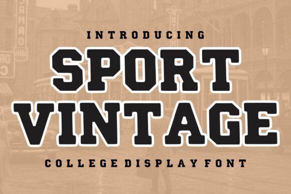 Sport Vintage: Capturing Athletic Energy in Modern Design
