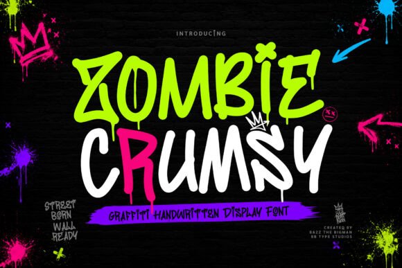 Zombie Crumsy: Injecting Authentic Street Culture into Graphic Design